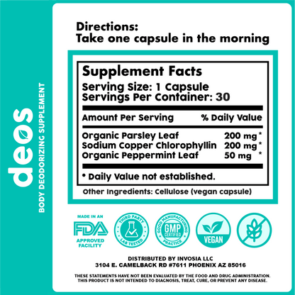 Deos®  Body Deodorizer